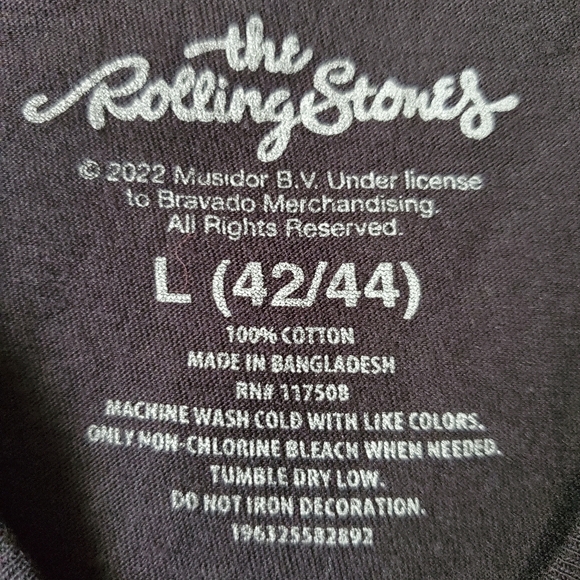 The Rolling Stones Shirt Women's Sz L - Picture 3 of 4